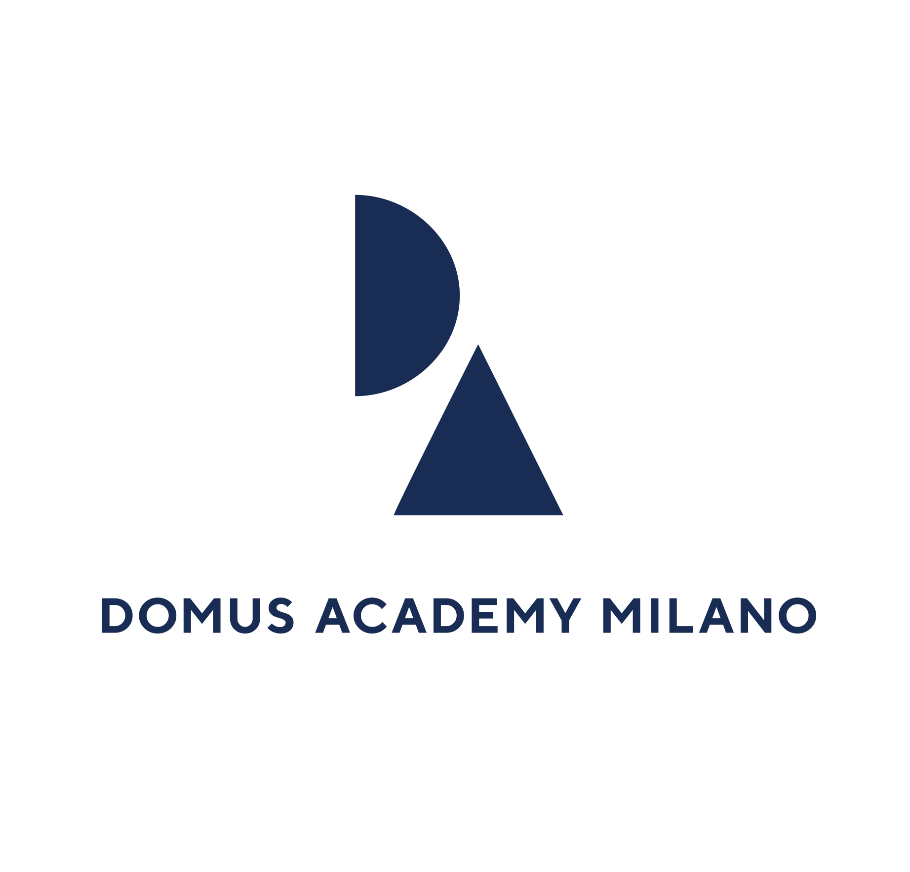 domus academy milano nuovo logotipo blu
